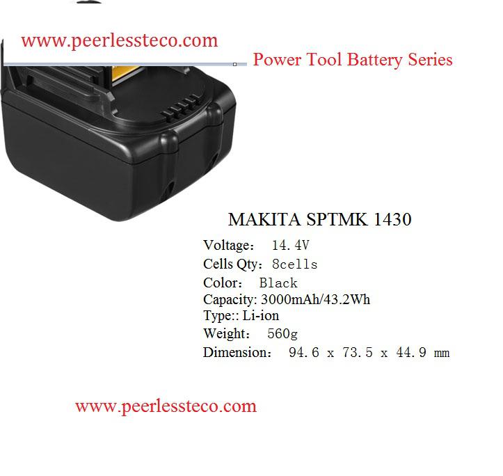 MAKITA SPTMK 1430 Power Tool Battery